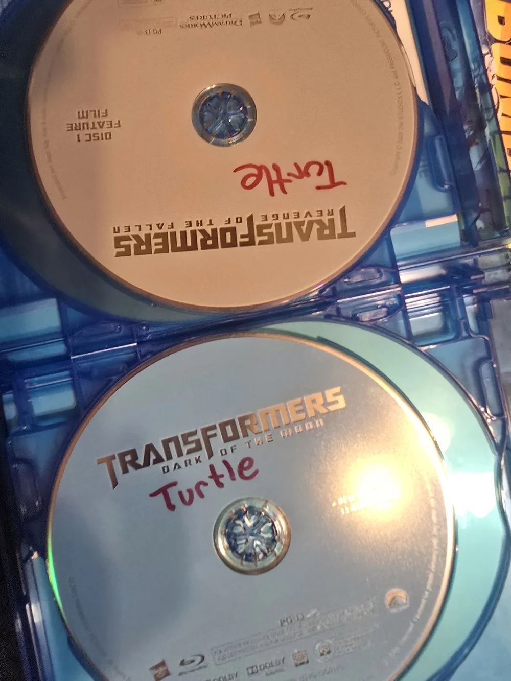Transformers Bumblebee 6-Movie Blu-ray Pack. Read Description